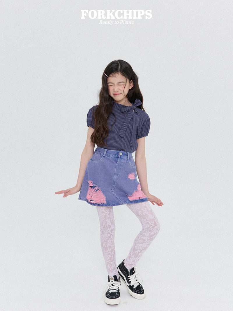 Fork Chips - Korean Children Fashion - #kidzfashiontrend - Bunny Leggings - 11