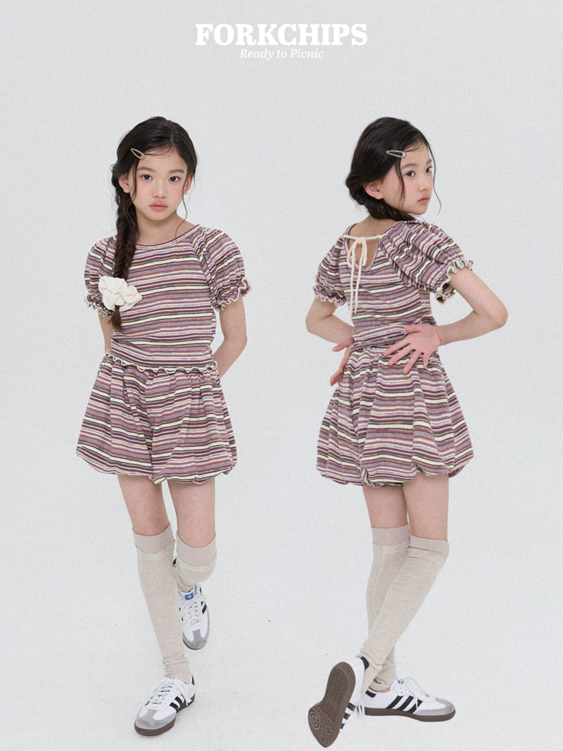 Fork Chips - Korean Children Fashion - #Kfashion4kids - Emma Balloon Shorts - 4