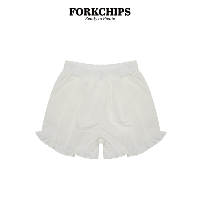 Fork Chips - Korean Children Fashion - #littlefashionista - Bloom Frill Pants - 2
