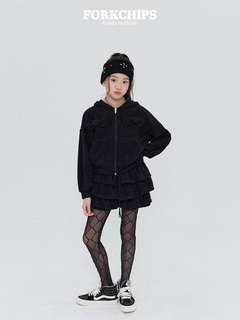 Fork Chips - Korean Children Fashion - #magicofchildhood - Pudding Ruffle Skirt - 7