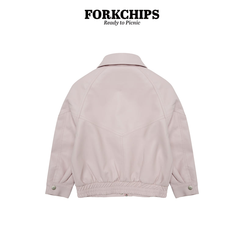 Fork Chips - Korean Children Fashion - #magicofchildhood - Vints Jacket - 3