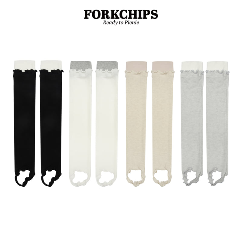 Fork Chips - Korean Children Fashion - #magicofchildhood - Urban Frill Socks