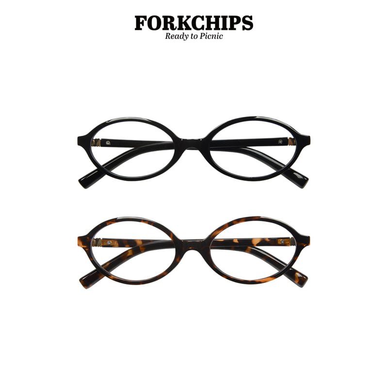 Fork Chips - Korean Children Fashion - #minifashionista - Nerd Fit Glasses