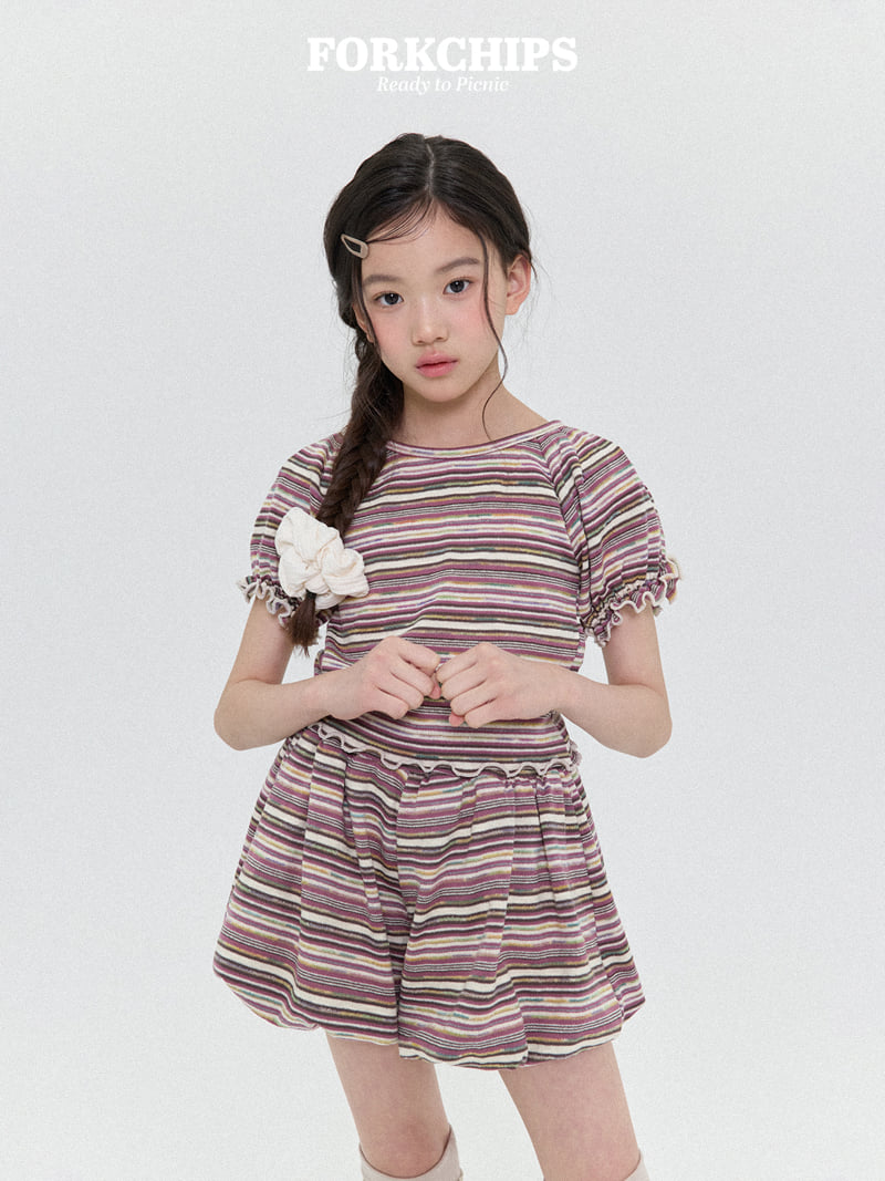 Fork Chips - Korean Children Fashion - #minifashionista - Emma Balloon Shorts - 6