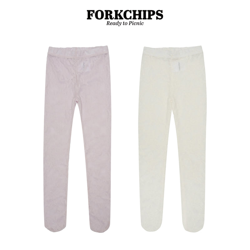 Fork Chips - Korean Children Fashion - #minifashionista - Bunny Leggings