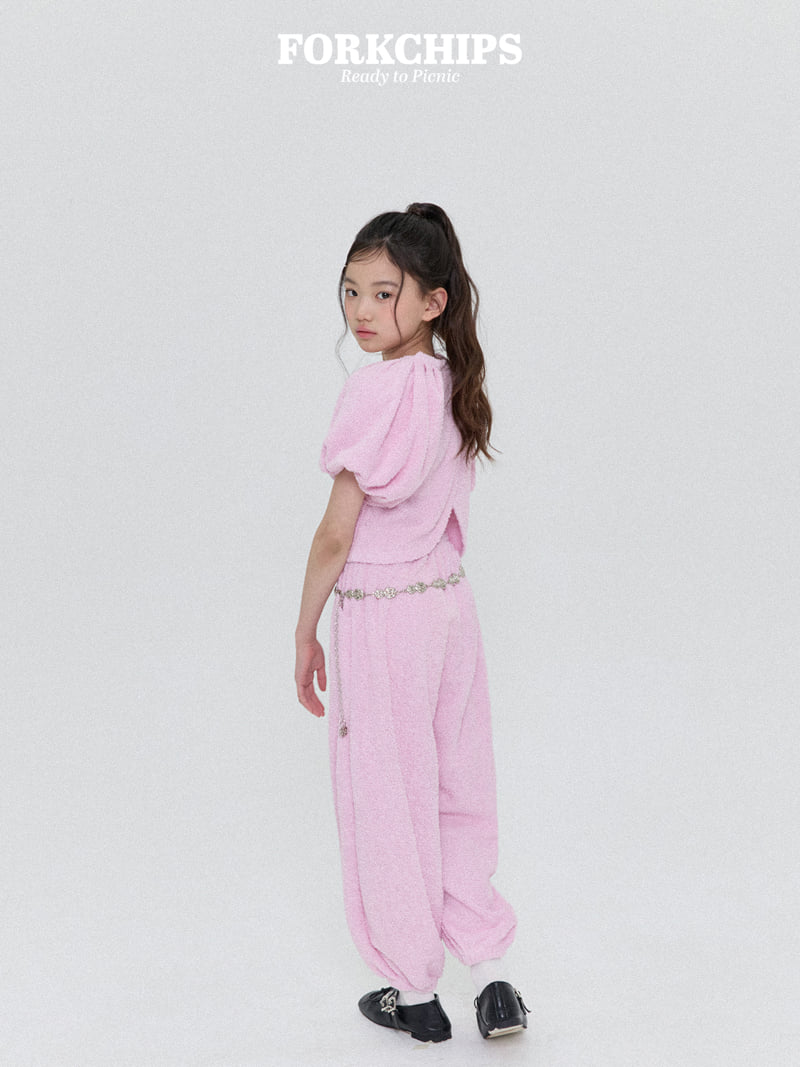 Fork Chips - Korean Children Fashion - #prettylittlegirls - Lulu Jogger Pants - 11