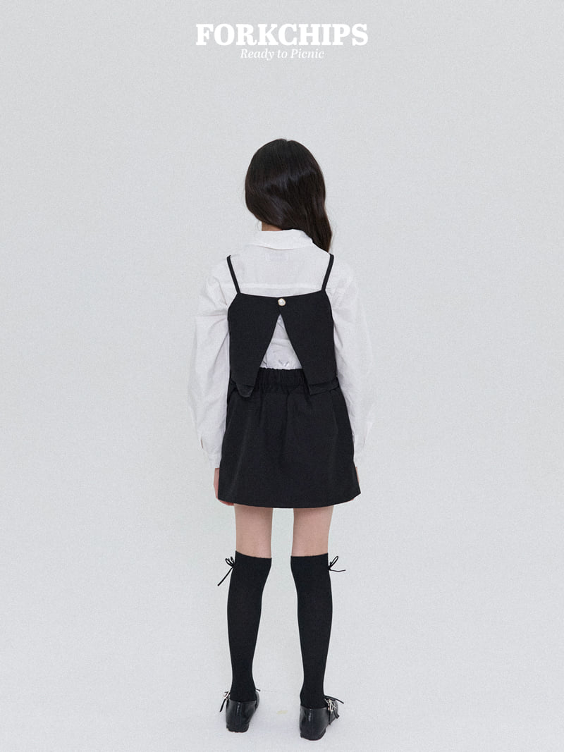 Fork Chips - Korean Children Fashion - #prettylittlegirls - Ruby Bustier - 9