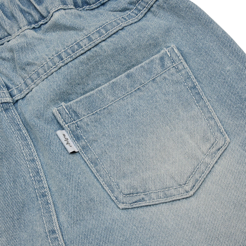 Fork Chips - Korean Children Fashion - #stylishchildhood - High Vintage Denim Pants - 7