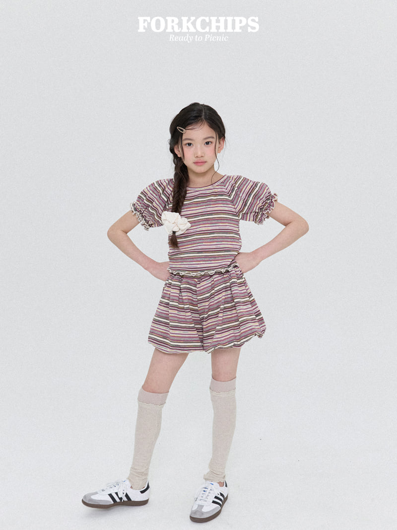 Fork Chips - Korean Children Fashion - #todddlerfashion - Emma Balloon Shorts - 8