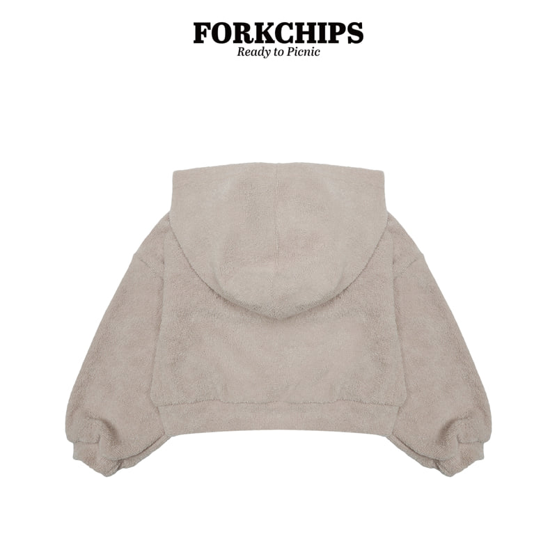 Fork Chips - Korean Children Fashion - #todddlerfashion - Pudding Ribbon Zip-Up - 3
