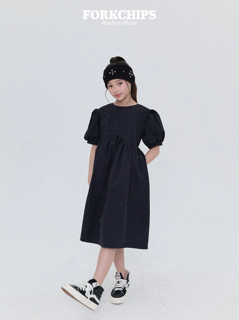 Fork Chips - Korean Children Fashion - #todddlerfashion - Clara One-piece - 11