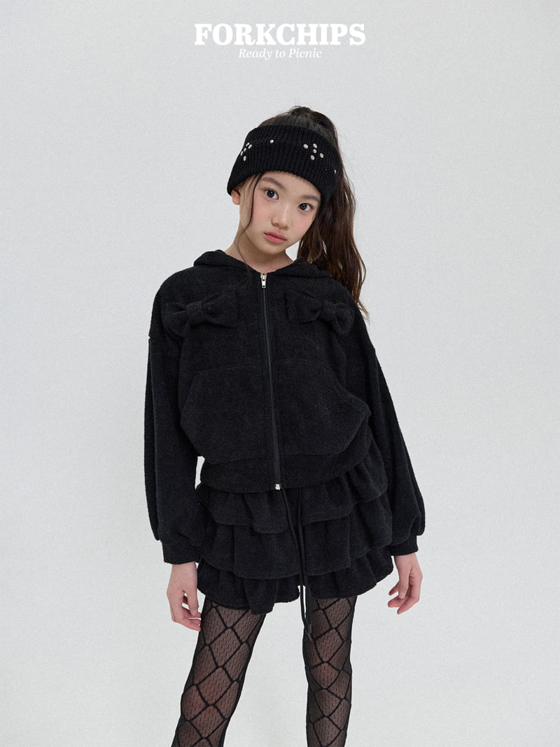 Fork Chips - Korean Children Fashion - #todddlerfashion - Pudding Ruffle Skirt - 10