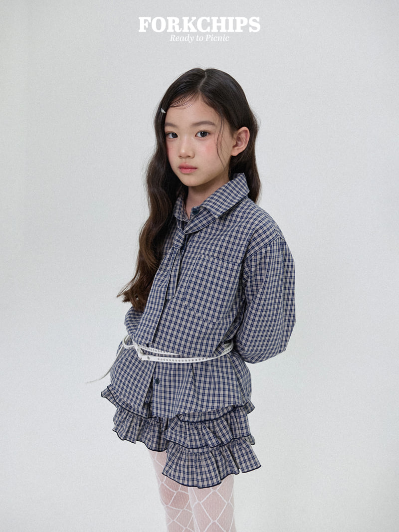 Fork Chips - Korean Children Fashion - #toddlerclothing - Mile Ruffle Skirt - 11