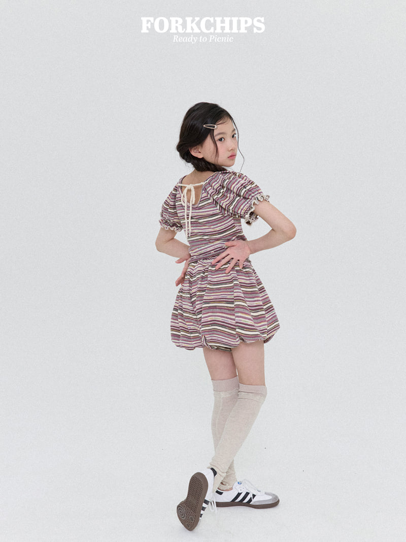 Fork Chips - Korean Children Fashion - #toddlerclothing - Emma Balloon Shorts - 9