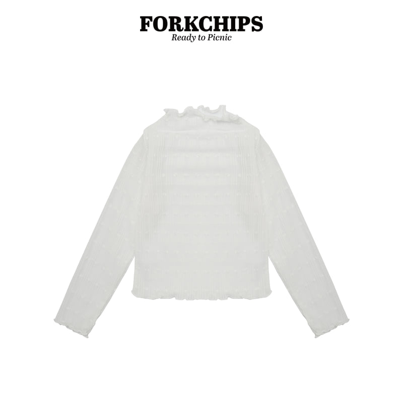 Fork Chips - Korean Children Fashion - #toddlerclothing - Veil Layered Tee - 3