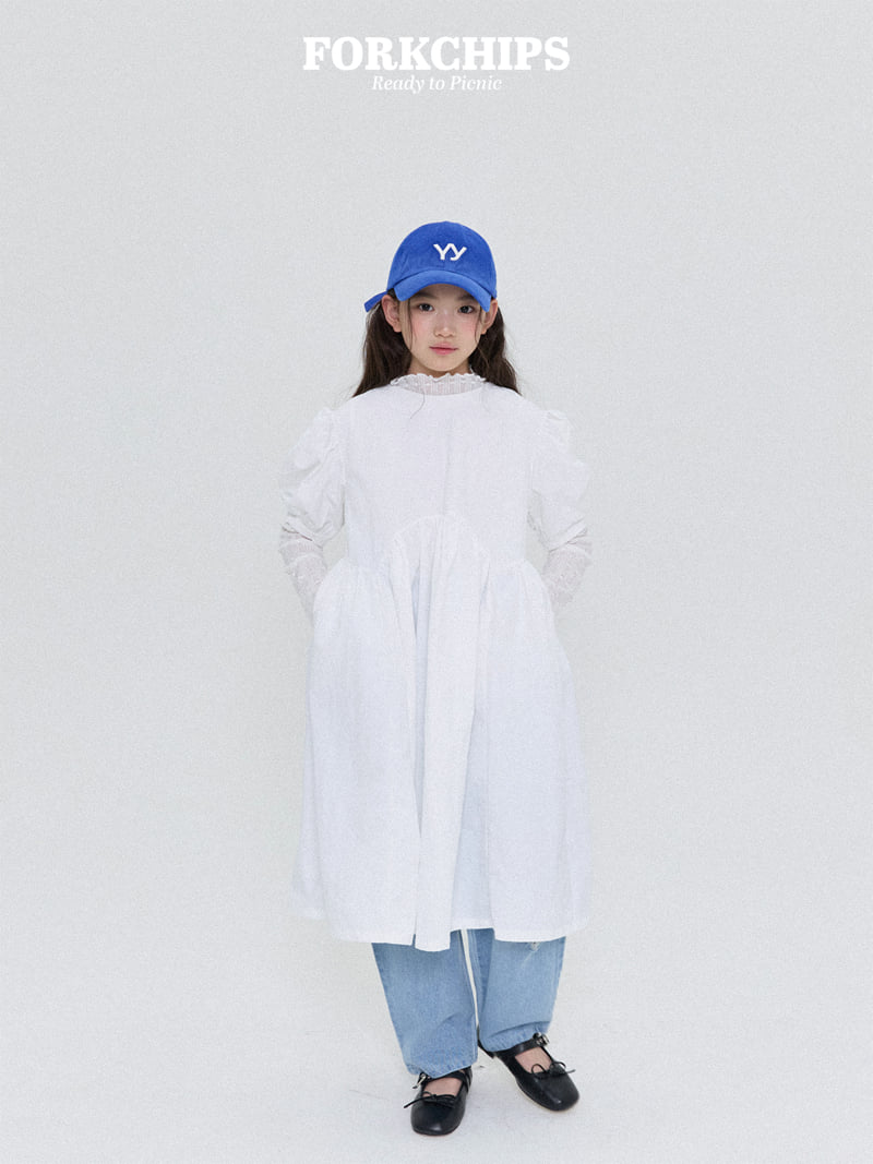 Fork Chips - Korean Children Fashion - #toddlerclothing - Clara One-piece - 12