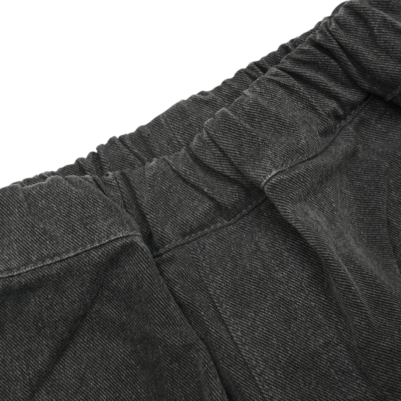 Fork Chips - Korean Children Fashion - #toddlerclothing - Lily Heart Pocket Pants - 8