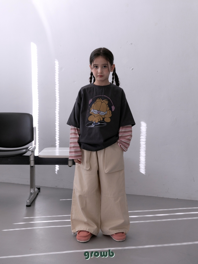 Grow B - Korean Children Fashion - #Kfashion4kids - Music Tee - 9