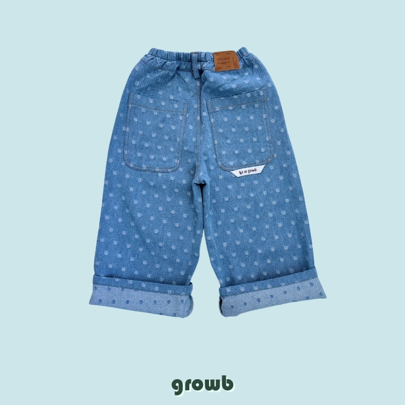 Grow B - Korean Children Fashion - #stylishchildhood - Dotty Pop Pants - 4