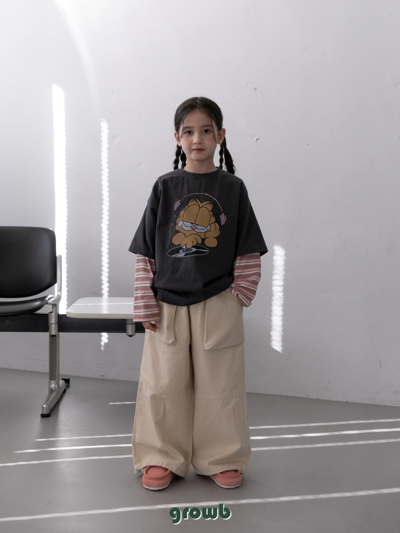 Grow B - Korean Children Fashion - #childofig - Dyeing Pants - 3