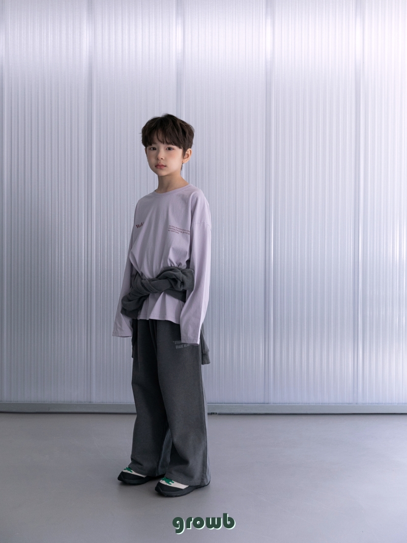 Grow B - Korean Children Fashion - #childofig - Working Tee - 10