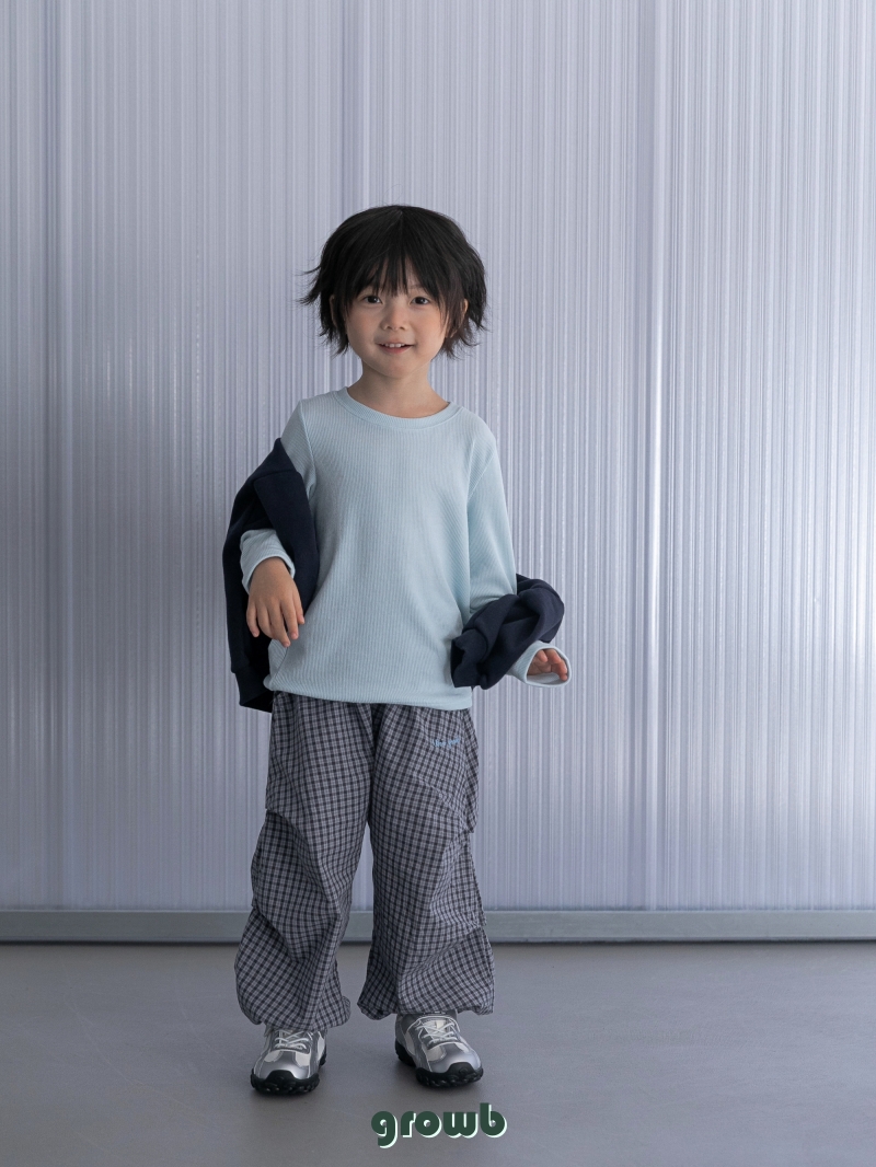 Grow B - Korean Children Fashion - #childofig - Mood Check Pants - 10
