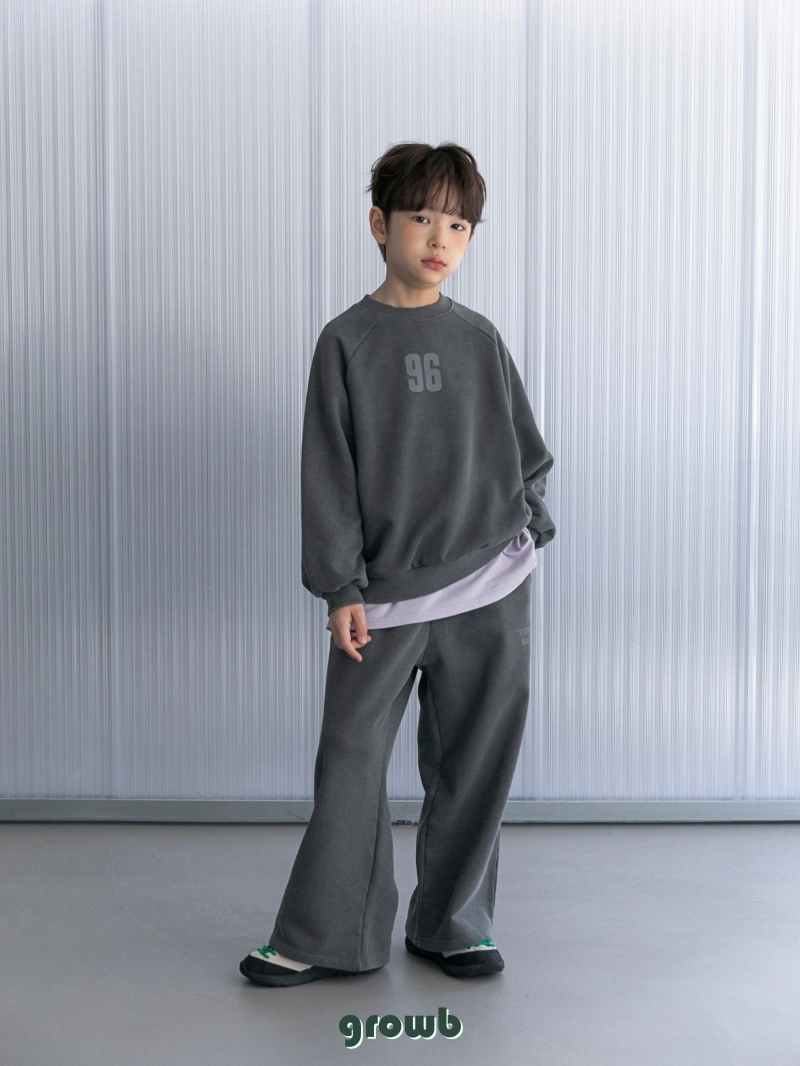 Grow B - Korean Children Fashion - #childofig - Steps Sweatshirt - 12