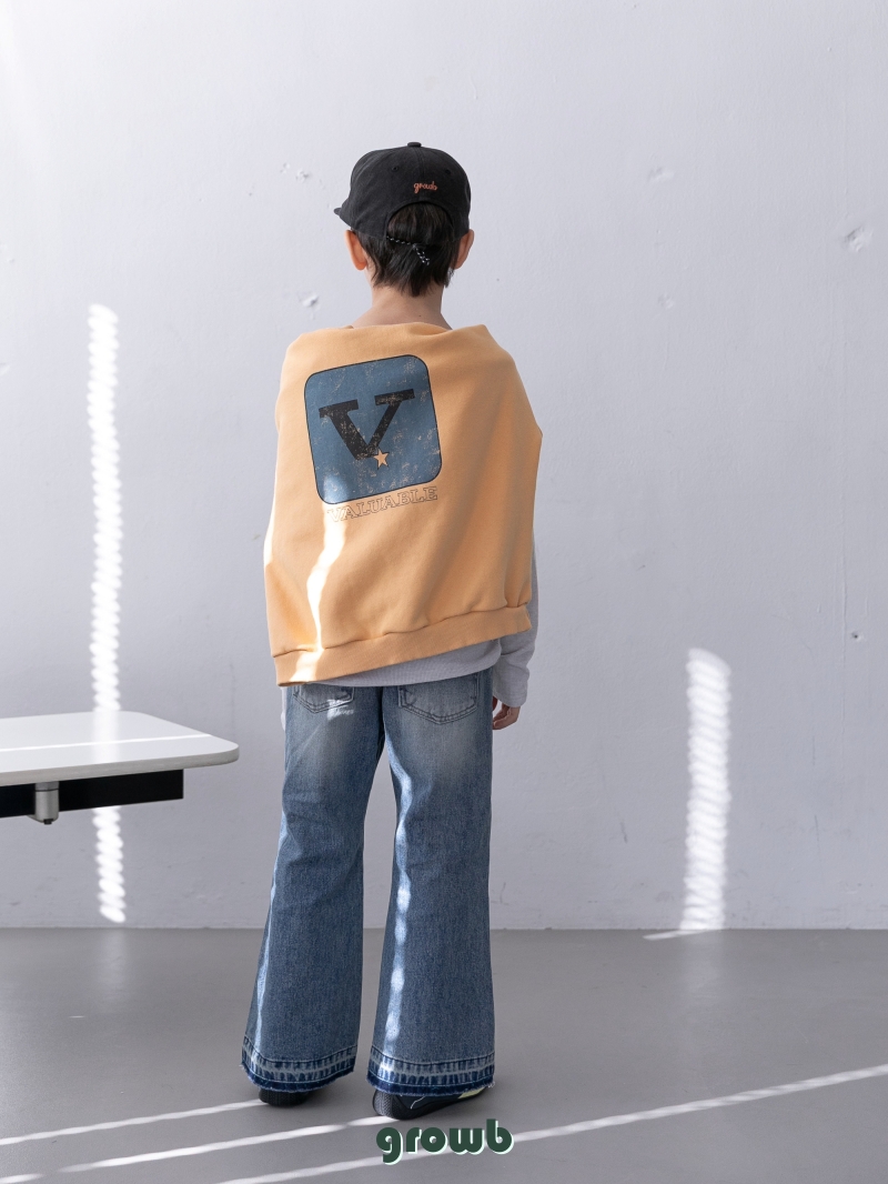 Grow B - Korean Children Fashion - #childrensboutique - Maison Bootcut Pants - 6