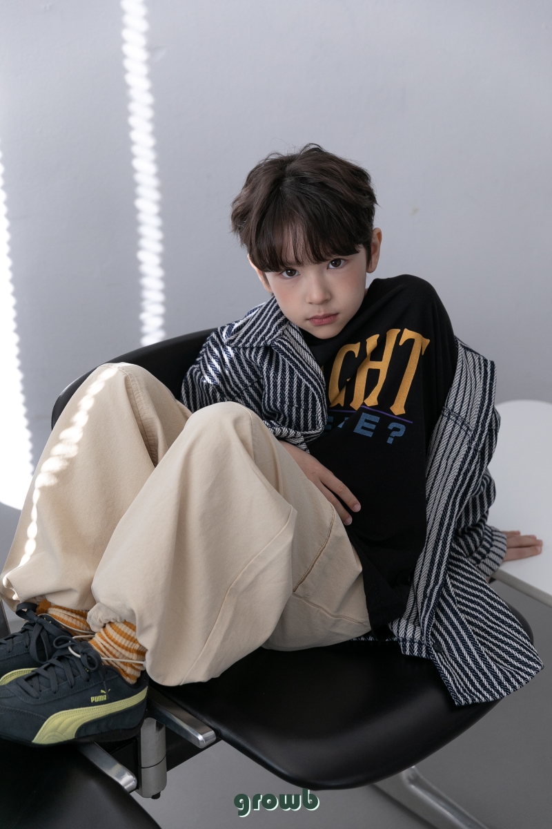 Grow B - Korean Children Fashion - #designkidswear - Right Tee - 10