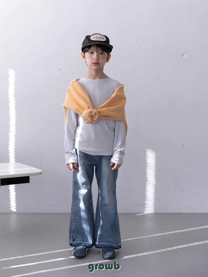 Grow B - Korean Children Fashion - #designkidswear - Maison Bootcut Pants - 7