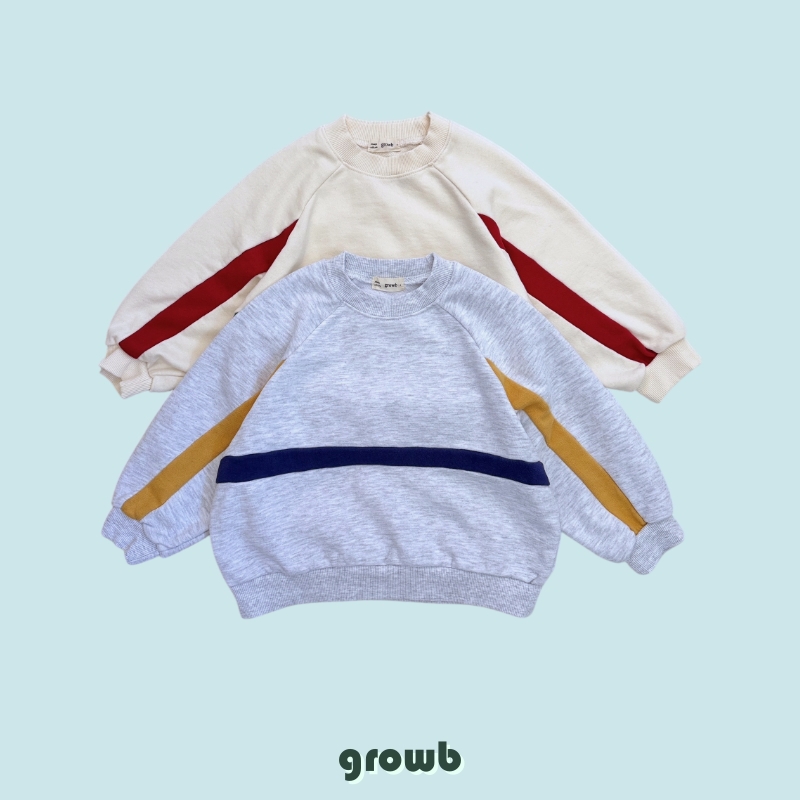 Grow B - Korean Children Fashion - #discoveringself - On Sweatshirt - 3