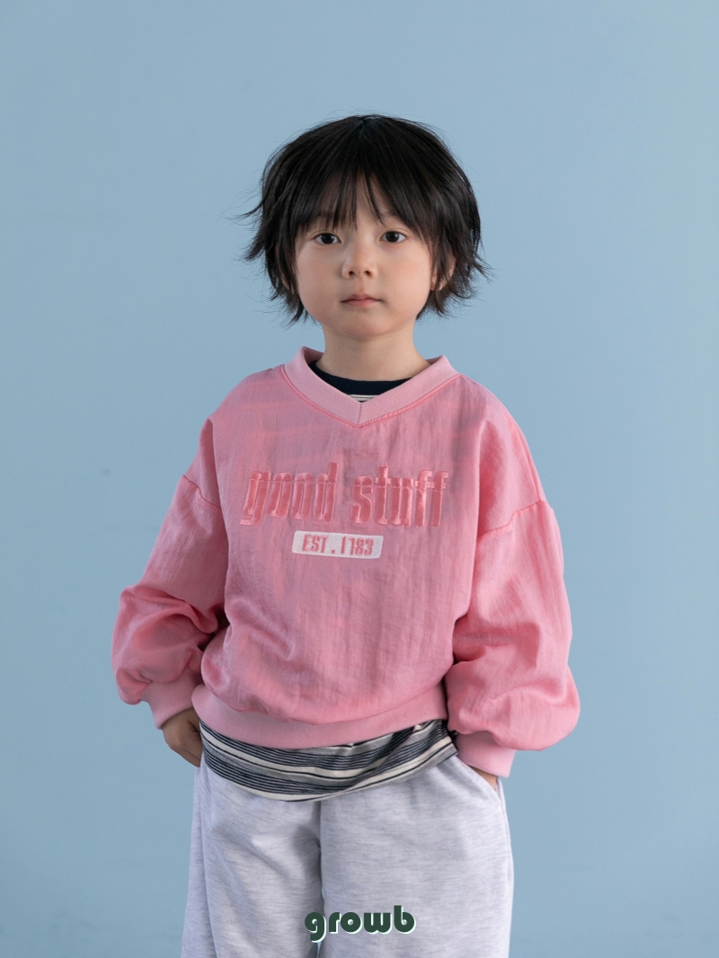 Grow B - Korean Children Fashion - #discoveringself - Smith Sweatshirt - 6
