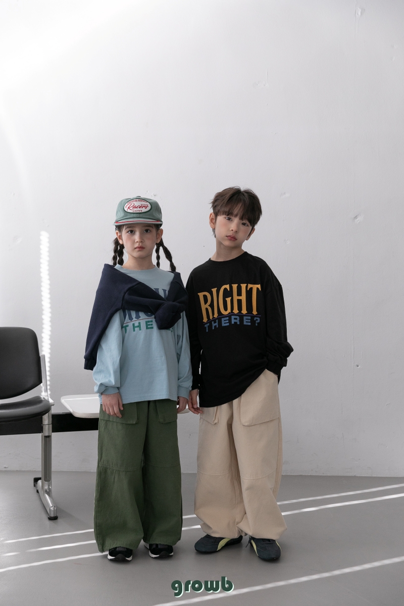 Grow B - Korean Children Fashion - #fashionkids - Right Tee - 12