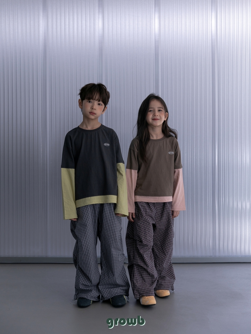 Grow B - Korean Children Fashion - #fashionkids - Double Tee - 11