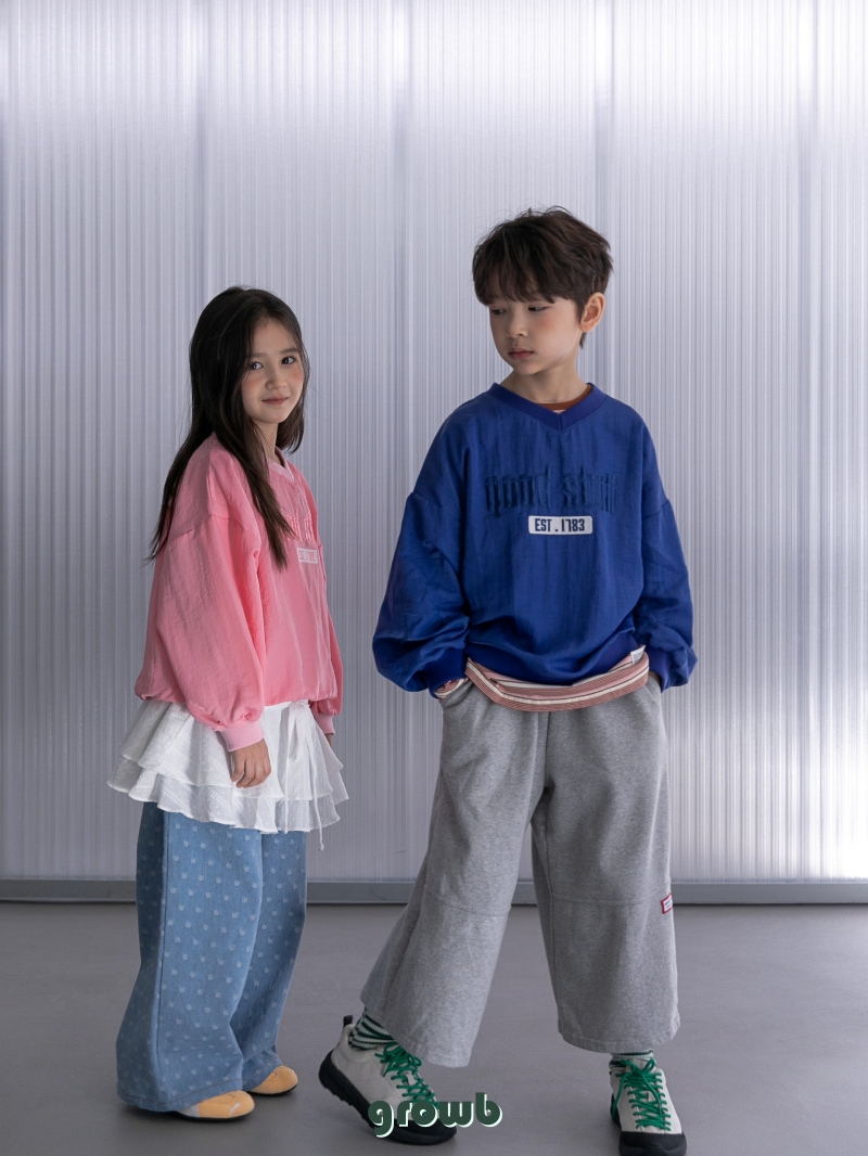 Grow B - Korean Children Fashion - #fashionkids - Dotty Pop Pants - 8