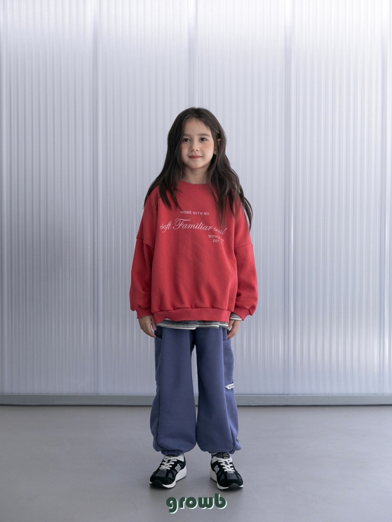 Grow B - Korean Children Fashion - #fashionkids - Soul Sweatshirt - 6