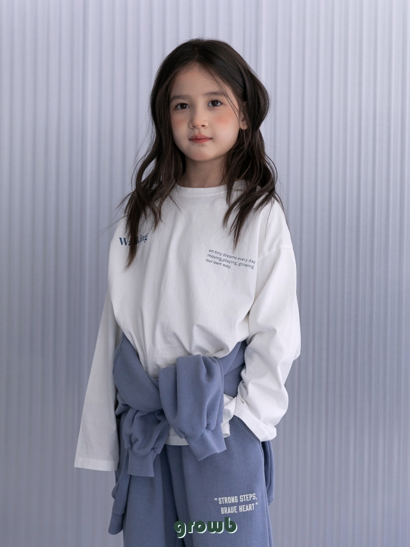Grow B - Korean Children Fashion - #fashionkids - Working Tee