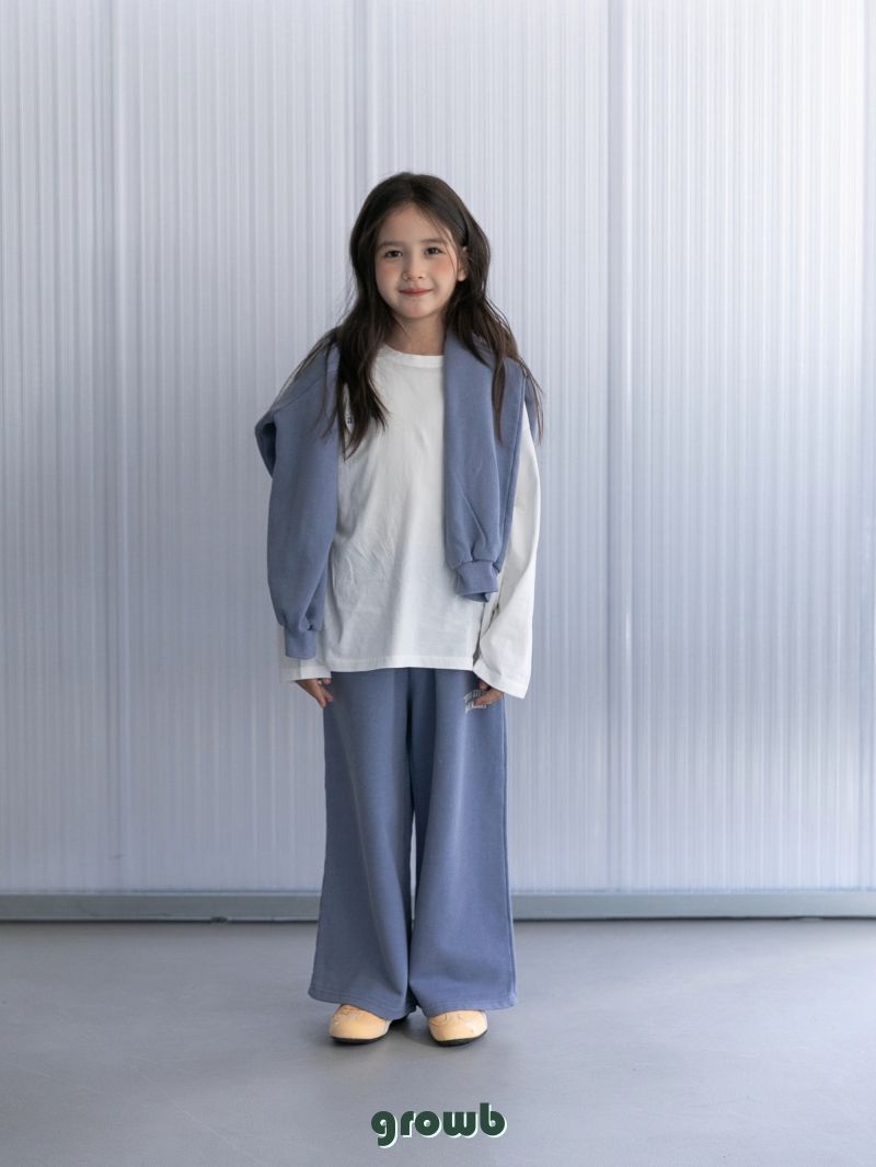 Grow B - Korean Children Fashion - #fashionkids - Steps Pants - 10