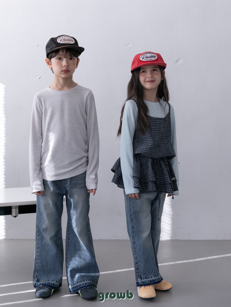 Grow B - Korean Children Fashion - #fashionkids - Soft Tee