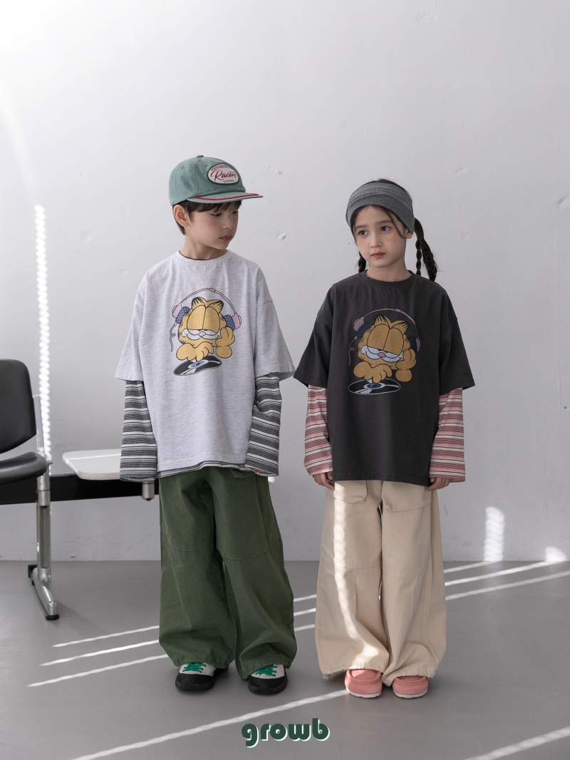 Grow B - Korean Children Fashion - #kidsshorts - Dyeing Pants - 8