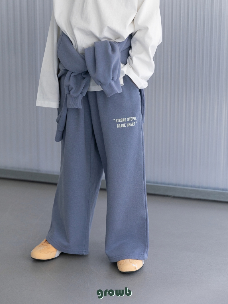 Grow B - Korean Children Fashion - #kidsshorts - Steps Pants - 11