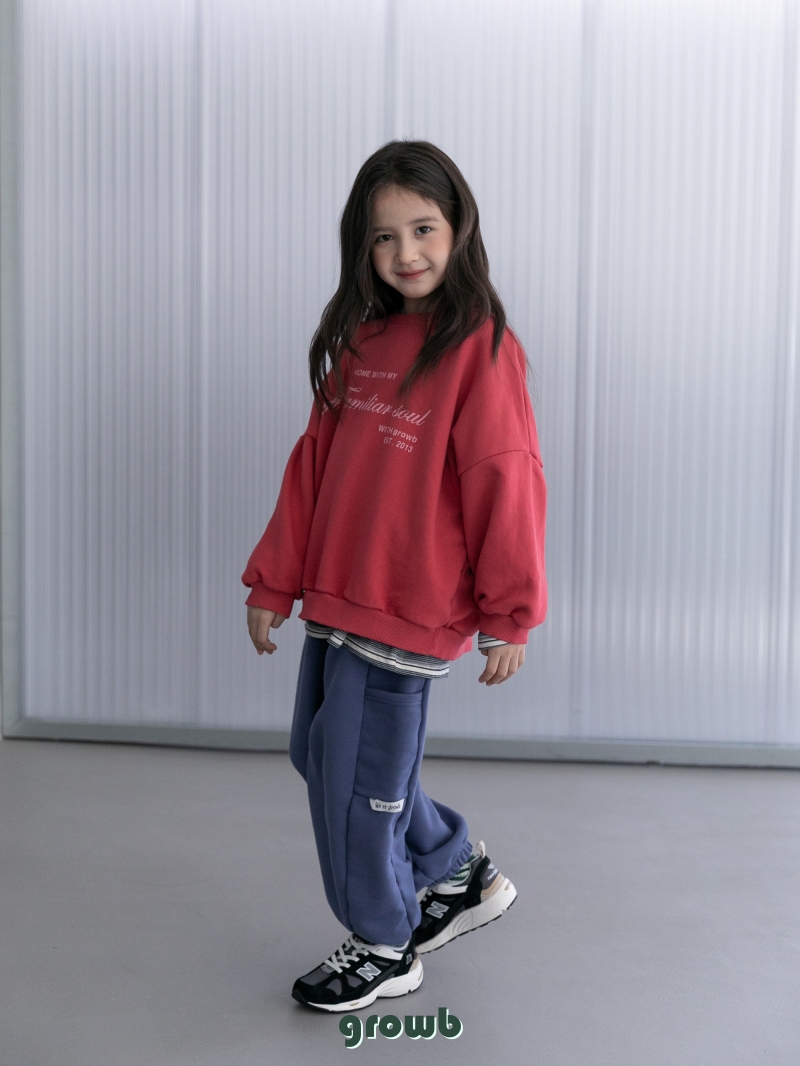 Grow B - Korean Children Fashion - #kidsstore - Soul Sweatshirt - 8