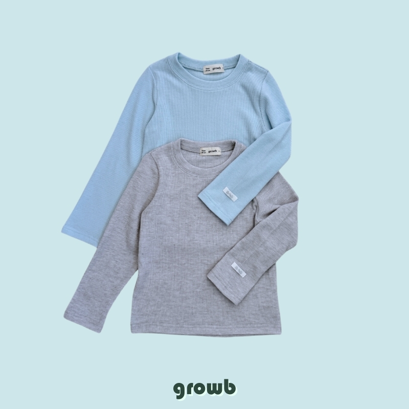 Grow B - Korean Children Fashion - #kidsstore - Soft Tee - 3