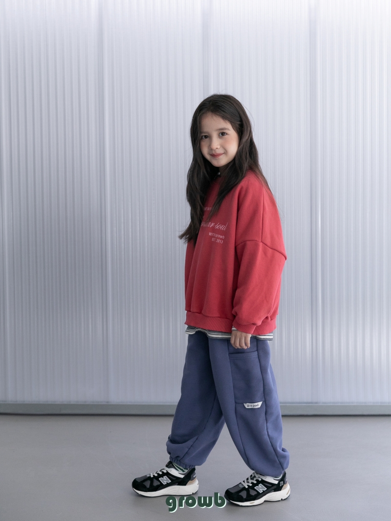 Grow B - Korean Children Fashion - #kidzfashiontrend - Soul Sweatshirt - 9