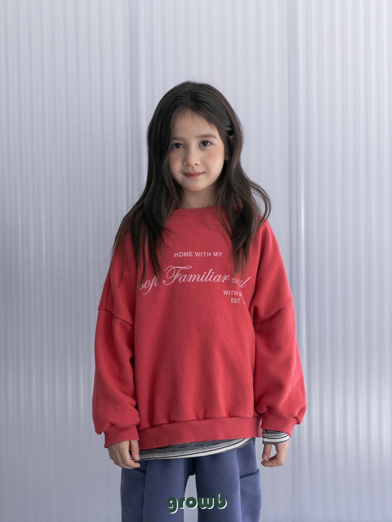 Grow B - Korean Children Fashion - #littlefashionista - Soul Sweatshirt - 11