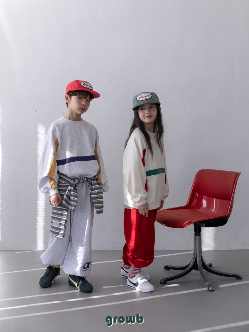 Grow B - Korean Children Fashion - #littlefashionista - On Sweatshirt - 9