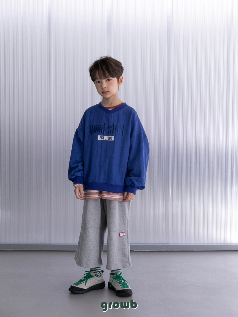 Grow B - Korean Children Fashion - #littlefashionista - Smith Sweatshirt - 12
