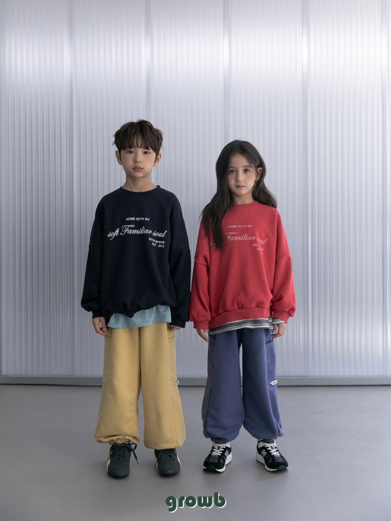 Grow B - Korean Children Fashion - #magicofchildhood - Soul Sweatshirt - 12