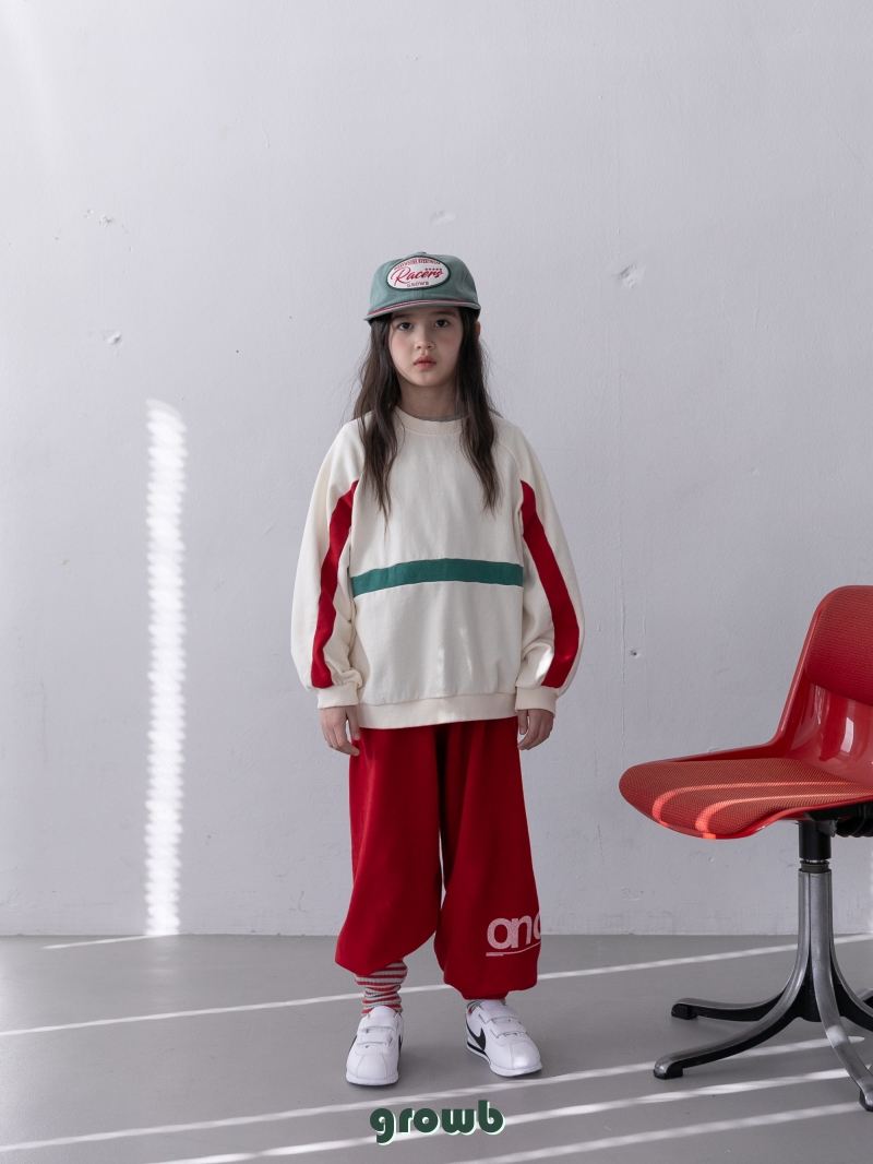 Grow B - Korean Children Fashion - #magicofchildhood - Off Jogger Pants - 9