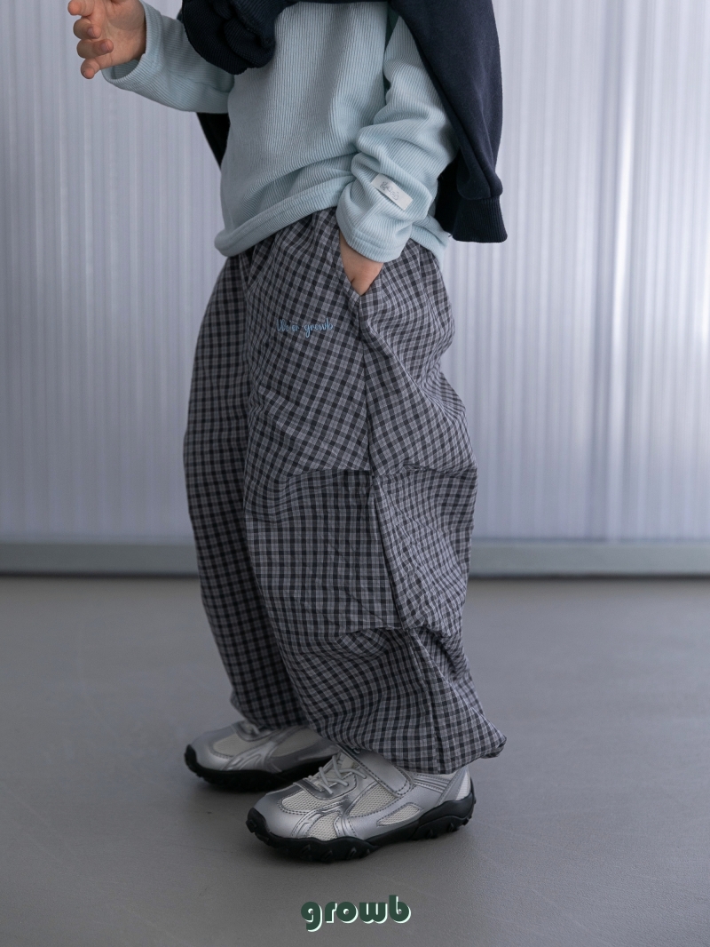 Grow B - Korean Children Fashion - #magicofchildhood - Mood Check Pants - 6